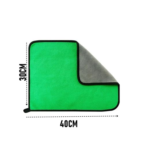 TransForMacion Çift Yüzeyli Profesyonel Microfiber Havlu - Süper Emici Temizlik Bezi  40 x 30 cm 721681