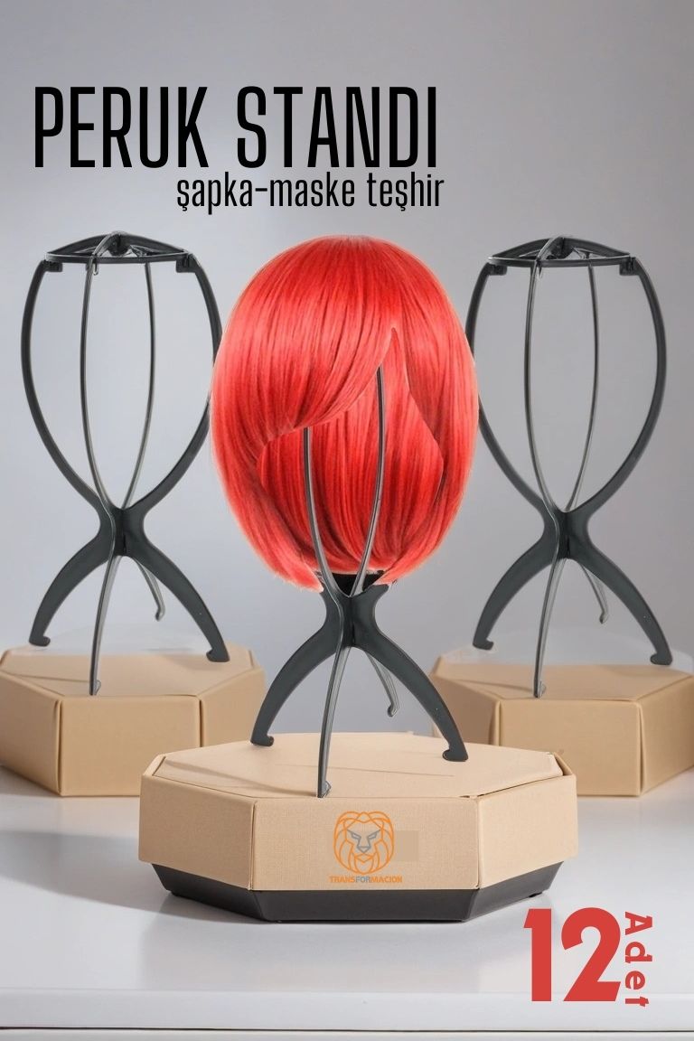 Peruk Standı 12 ADET