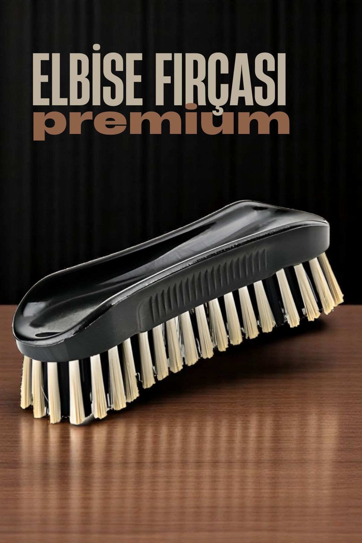 Sert Kıllı Elbise Fırçası - Pantolon Paça Fırçası -  Ayakkabı Bot Süet Nubuk Fırçası 