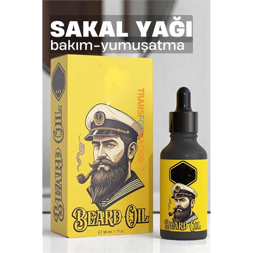 ModaCar Sakal Bakım Yağı - Nemlendirici Sakal Yağı Sakal Yumuşatıcı 50 ML 