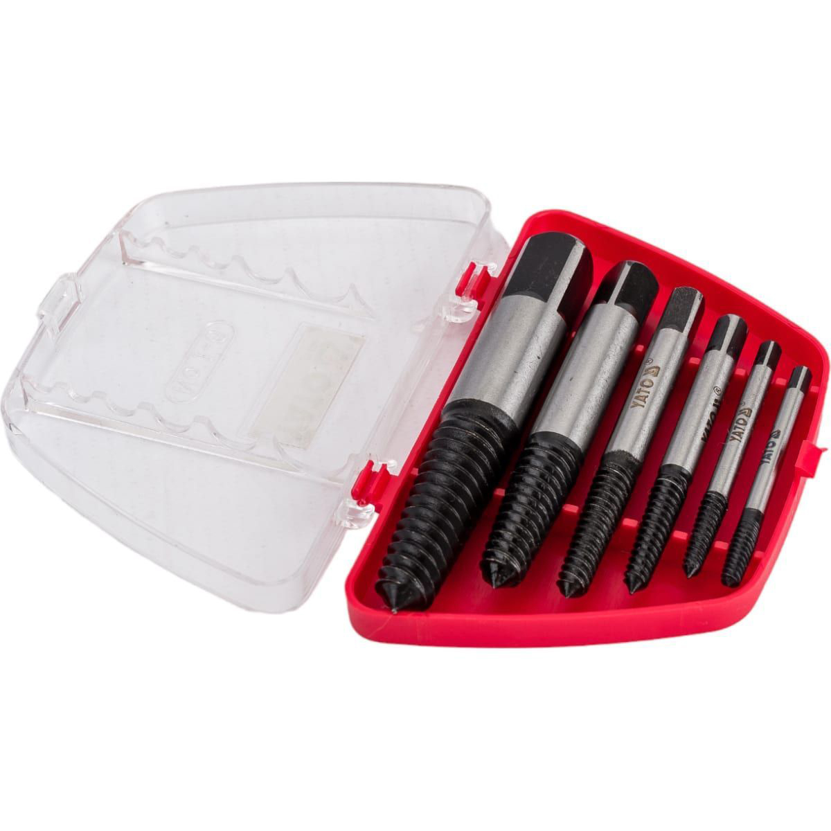 Ters Kılavuz 6 lı Set Saf Çelik Kırık Civata Vida Sökücü Kırılmış Vida Civata Sökme Aparatı 721690