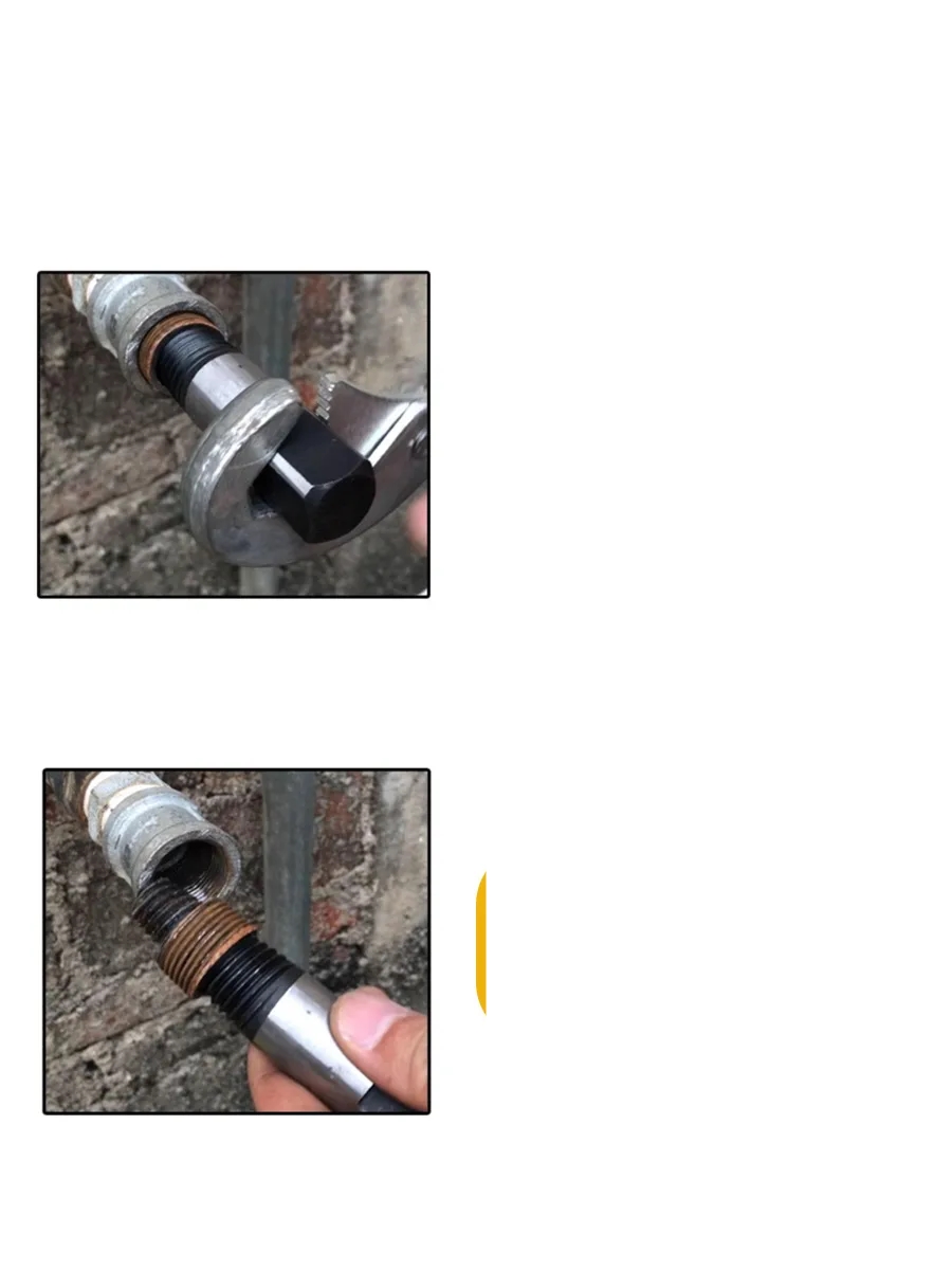 Ters Kılavuz 6 lı Set Saf Çelik Kırık Civata Vida Sökücü Kırılmış Vida Civata Sökme Aparatı 721690