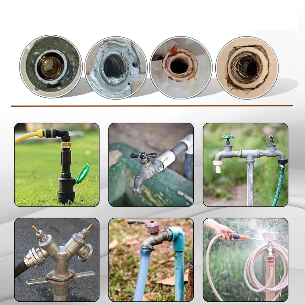 Ters Kılavuz Hasarlı Musluk Boru Vana Kılavuz Seti Musluk Açma 721691