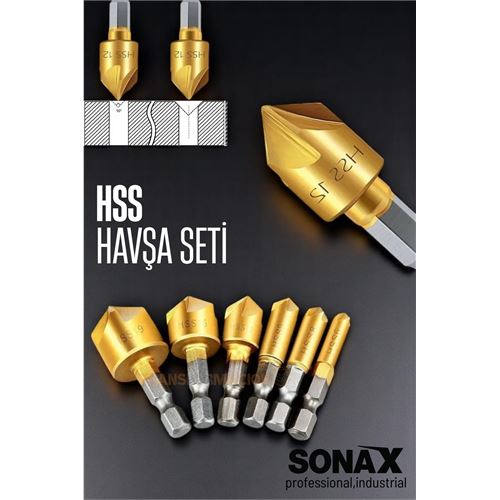 TransForMacion 6 lı HSS Havşa Seti - Havşa Matkap Ucu Seti 721694