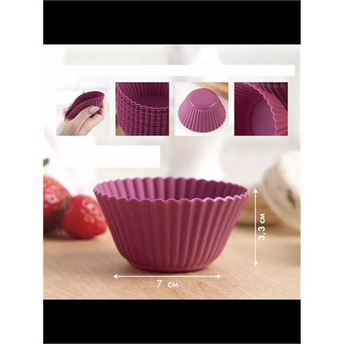 TransForMacion Silikon Muffin Kalıbı - Sürekli Kullanım Muffin Kek Kalıbı 18 ADET 721704