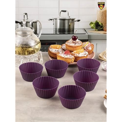 TransForMacion Silikon Muffin Kalıbı - Sürekli Kullanım Muffin Kek Kalıbı 18 ADET 721704