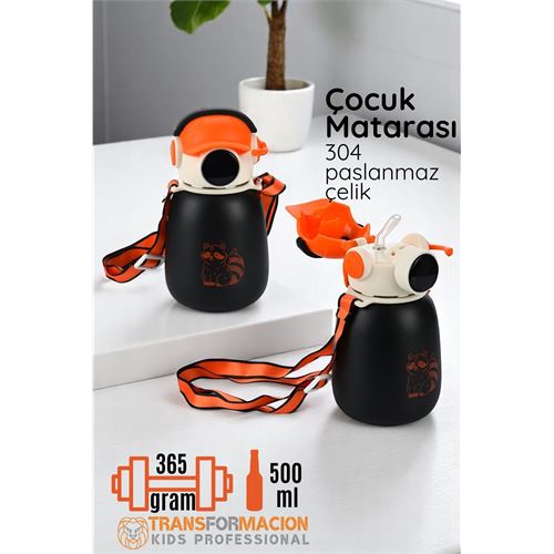 Transformacion Inox Çelik Hafif Çocuk Matarası 500 ml KAPASİTELİ 721718