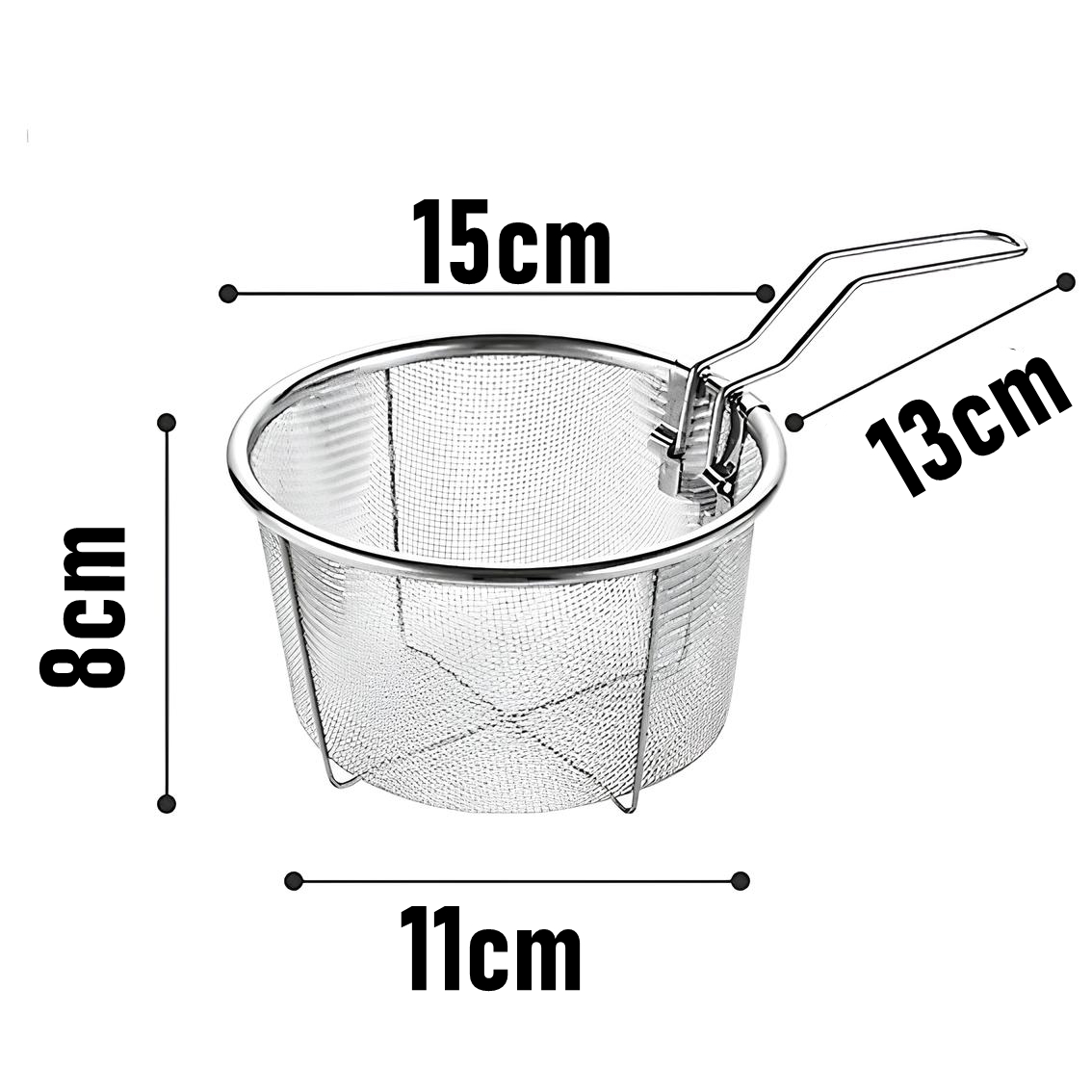 Kızartma Süzgeci Patates Kızartma Filtresi 304 Paslanmaz Çelik 721721