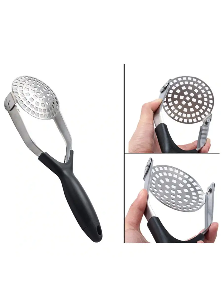 Patates Ezici 304 Paslanmaz Çelik Havuç Muz Avokado Ezici 721732