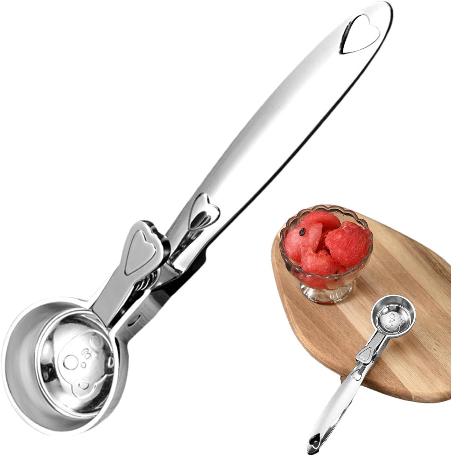 Mandallı Dondurma Kaşığı Dondurma Porsiyon Kaşığı Kurabiye Köfte Helva Porsiyonlama 721735