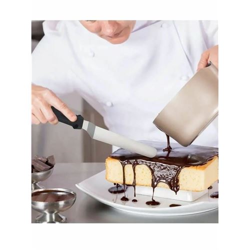TransForMacion Pasta Spatulası Profesyonel 304 Paslanmaz Çelik 27 Cm 721739