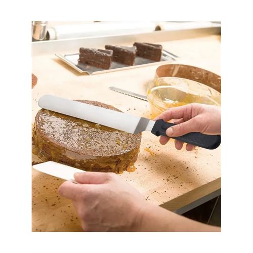 TransForMacion Pasta Spatulası Profesyonel 304 Paslanmaz Çelik 27 Cm 721739