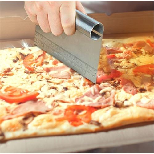 Transformacion Pasta Spatulası - Profesyonel Hamur Sıyırıcı - Ölçü Cetvelli Pasta Hamur Spatulası 721743