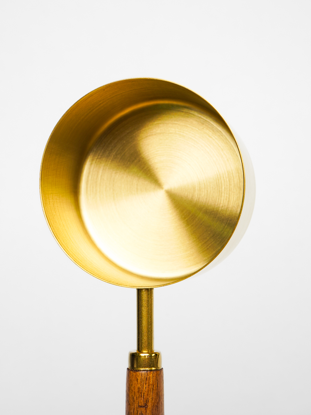 4 lü Ölçü Kabı 304 Paslanmaz Çelik Masif Ahşap Saplı 721744