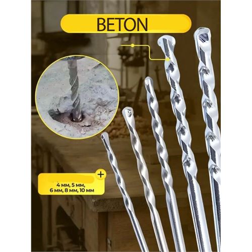 Transformacion Matkap Ucu Seti- Beton Metal Ahşap Matkap Ucu Drill Bits Set 16 lı SET 721728