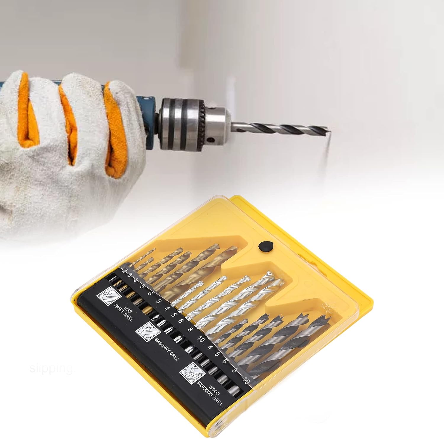 Matkap Ucu Seti- Beton Metal Ahşap Matkap Ucu Drill Bits Set 16 lı SET 721728