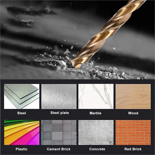 Transformacion Beton Matkap Ucu Seti- Çelik Beton Metal Ahşap Matkap 13 lü SET 721729