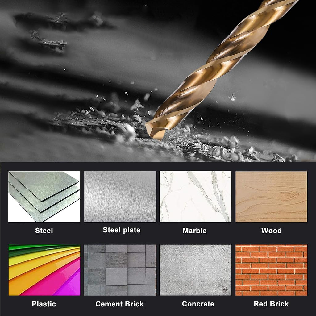 Beton Matkap Ucu Seti- Çelik Beton Metal Ahşap Matkap 13 lü SET 721729