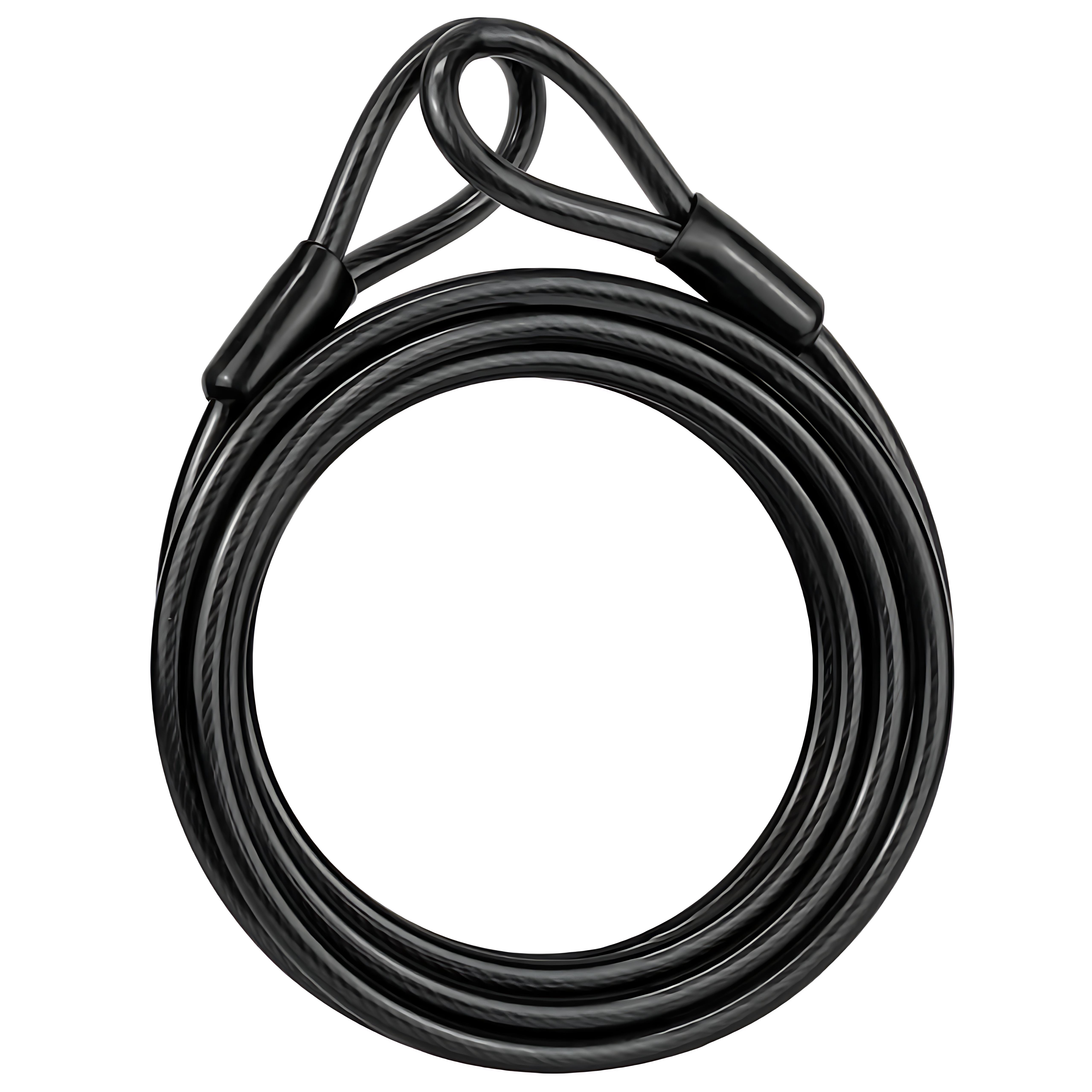 Transformacion Çelik Örgü Kablo Kilit 12mm 120 cm Bisiklet Kilidi Motosiklet Kilidi Eşya Garaj Kilidi 721730