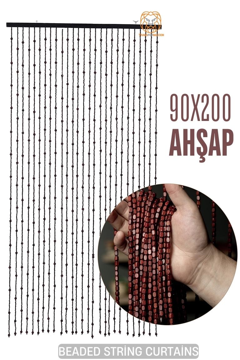 Modacar Boncuklu Kapı Sineklik Perdesi Bohem Design 