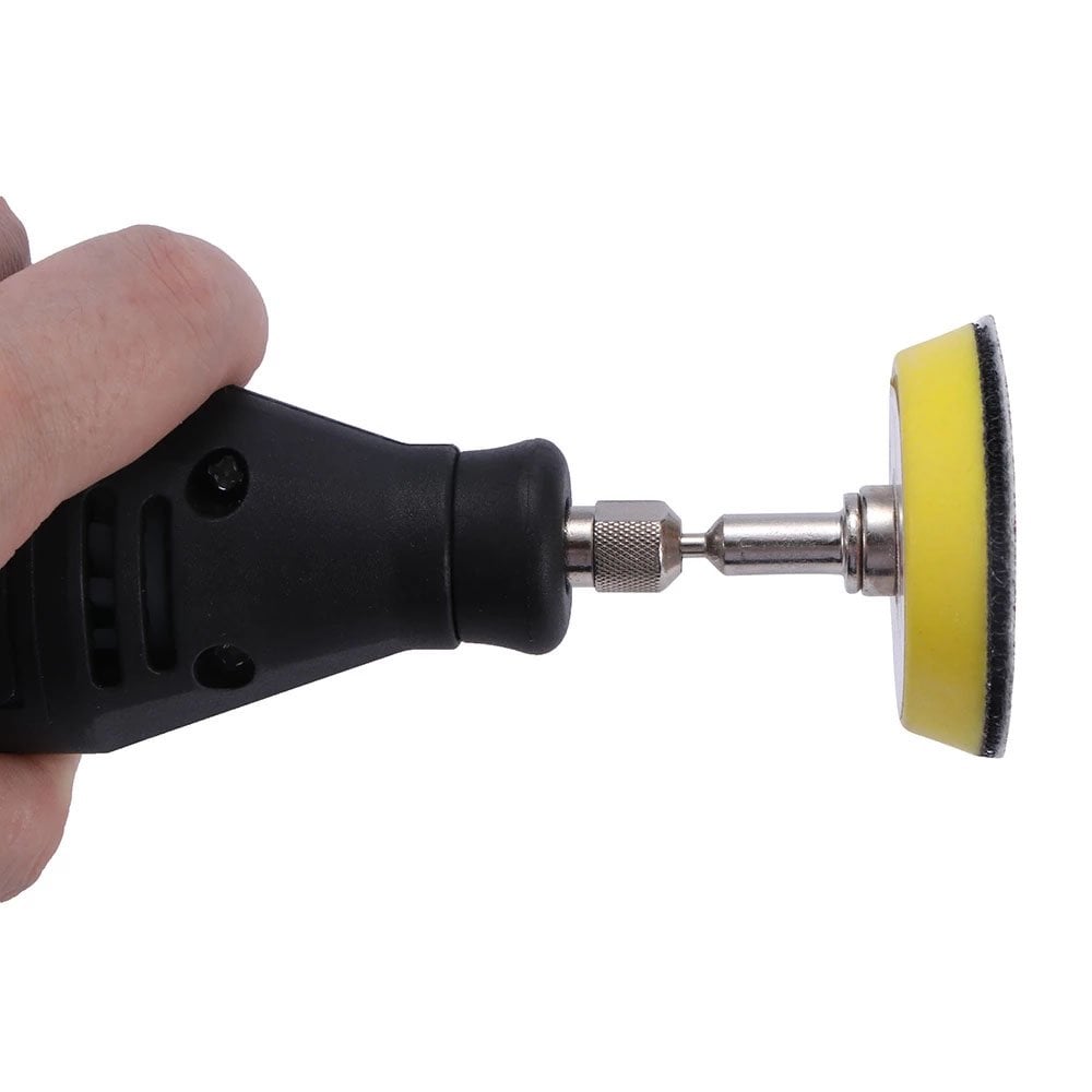 Pimli Mini Cırt Zımpara Taban Seti Gravür Ve Matkap Uyumlu 5 cm 60 Adet Zımparalı Set 721757