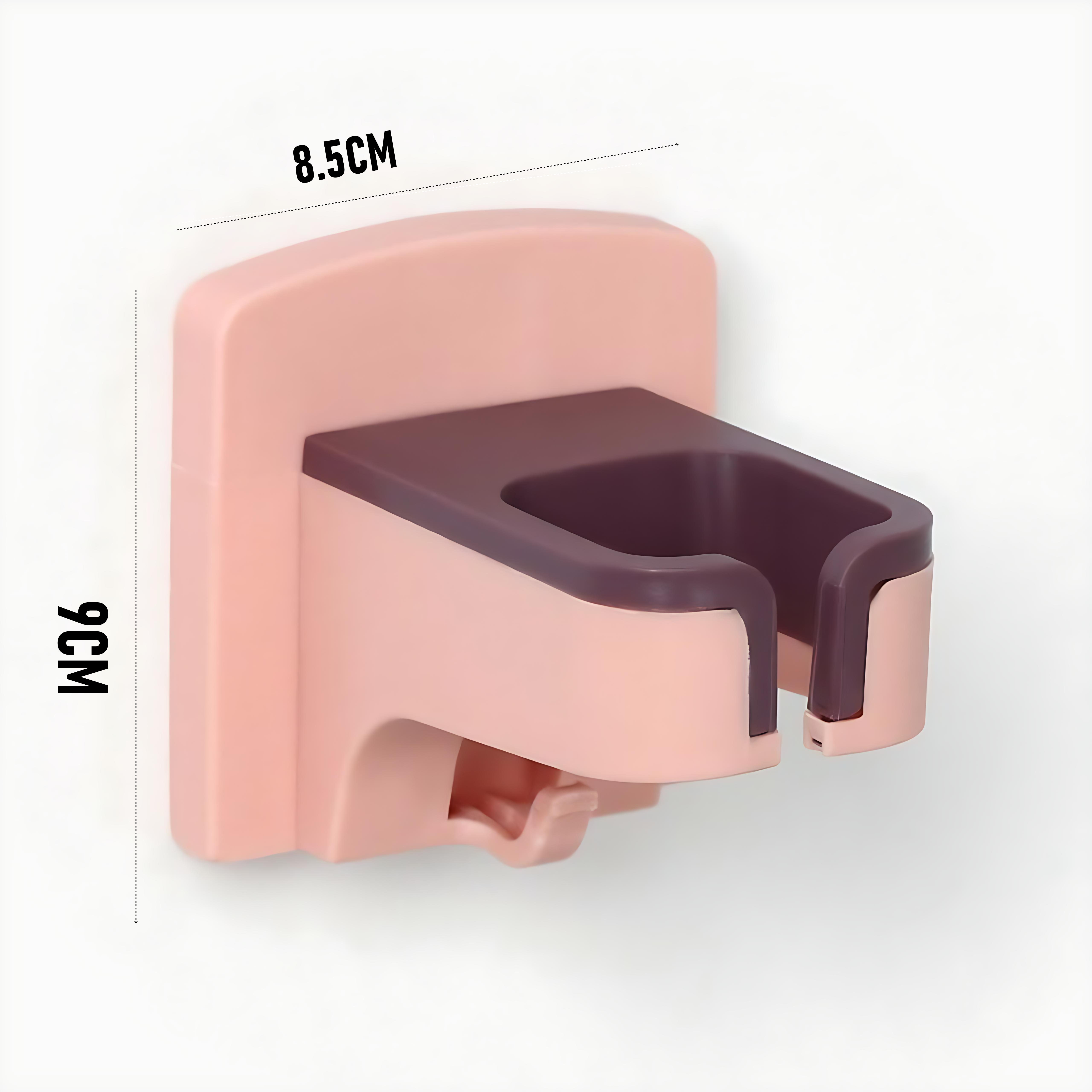 Saç Kurutma Makinesi Tutucu Pratik Yapışma PEMBE 721760