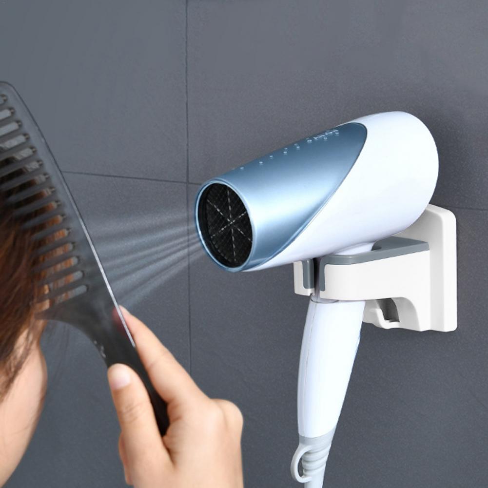 Saç Kurutma Makinesi Tutucu Pratik Yapışma MAVİ 721761