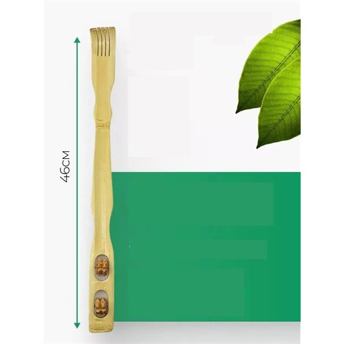 TransForMacion Masajlı Sırt Kaşıma Aparatı - Bambu Sırt Kaşıyıcı 2 li set 721765