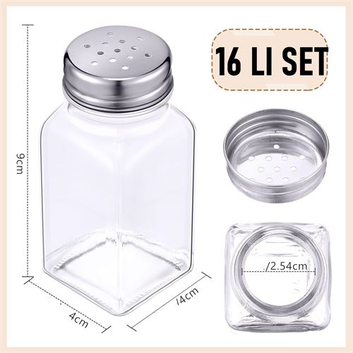 TransForMacion Cam Tuzluk Biberlik Karabiberlik 16 lı SET 721770