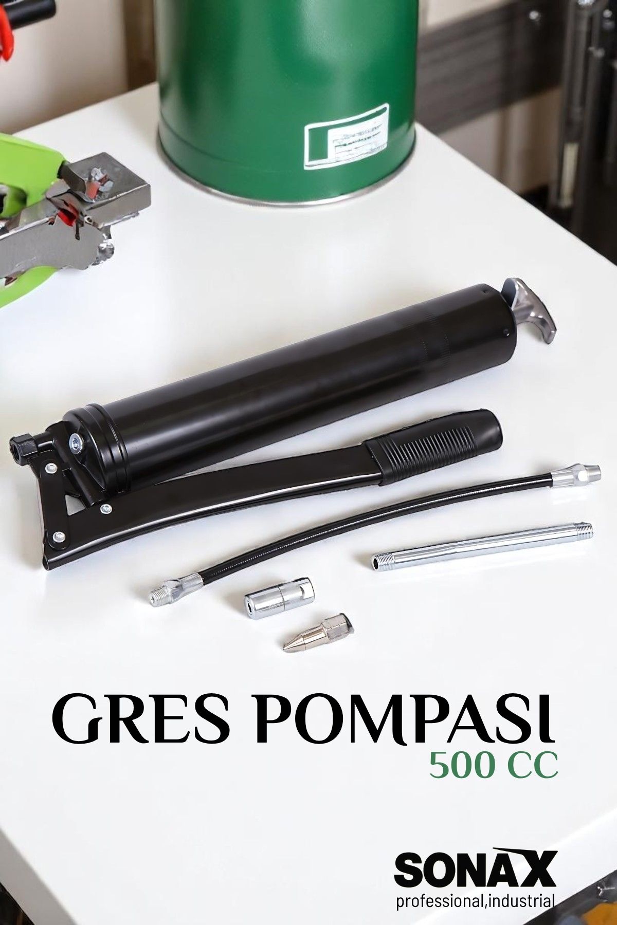 Gres Pompası 500 CC - Gres Tabancası 721775