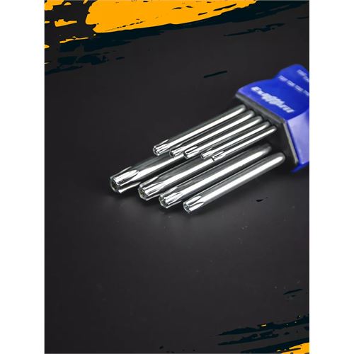 TransForMacion Uzun Torx Anahtar Seti Yıldız Alyan Seti - Torx Allen Anahtarı 9 Parça 721776