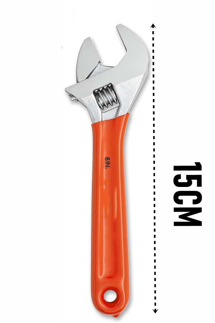 TransForMacion 2 cm Ağız Kurbağacık - İngiliz Anahtarı 6 İnç 15 cm 721777