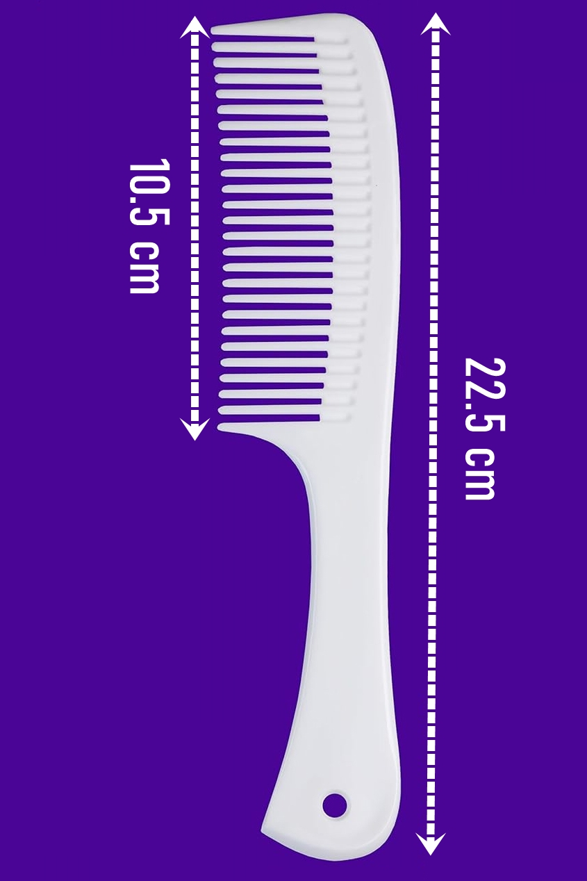 Dolaşık Saç Açıcı Tarak - Şampuan Saç Boyası Tarağı - Geniş Dişli Saç Kesim Tarağı Profesyonel 721784 