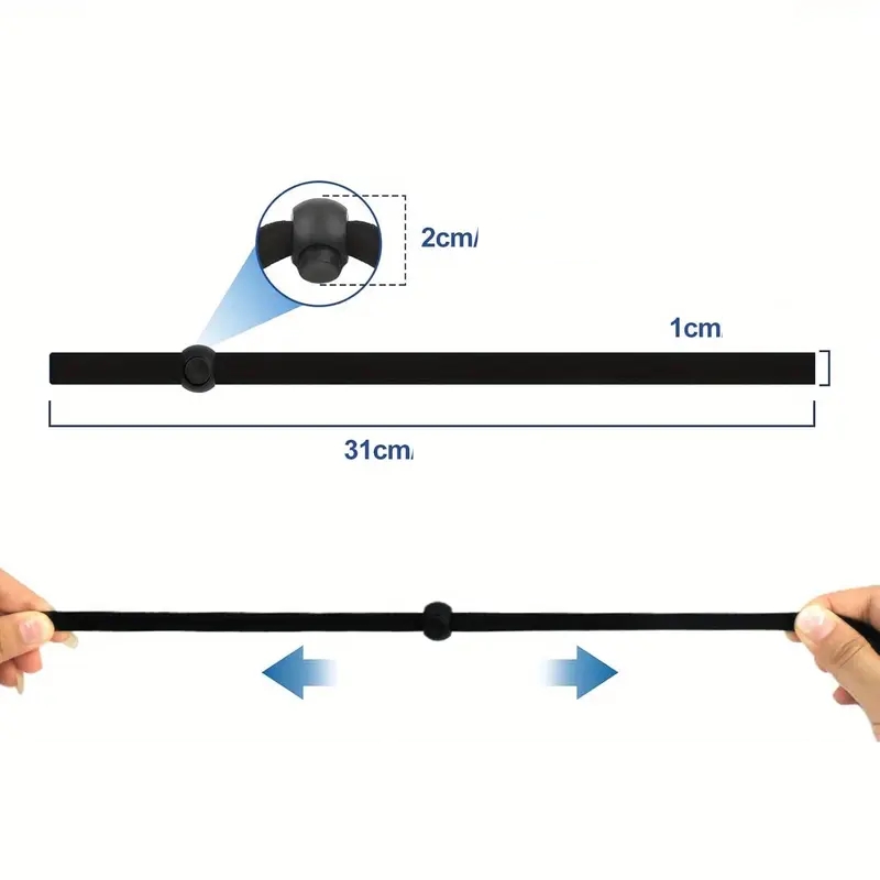 Gözlük İpi Ayarlanabilir Sıkıştırmalı Gözlük İpi 10 lu SET 721797