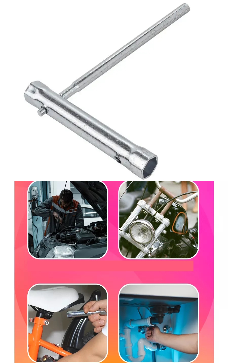 Buji Sökme Takma Anahtarı - Torklu 5 Ebat Buji Anahtarı 721800