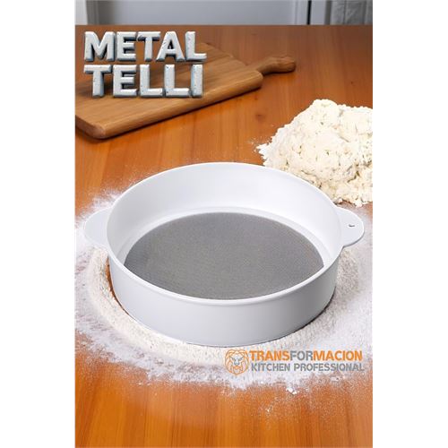 TransForMacion Un Eleği -Metal Telli Elek - Plastik Çerçeveli 28 cm Un Eleği 721804