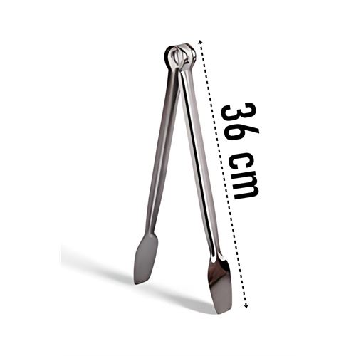 Transformacion Mutfak Maşası - Mangal Barbekü Maşası - Izgara Maşası Tava Maşası Çelik 36 Cm 721806