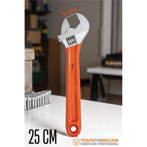 Modacar 3 cm Ağız Kurbağacık - İngiliz Anahtarı 10 İnç 25 cm 