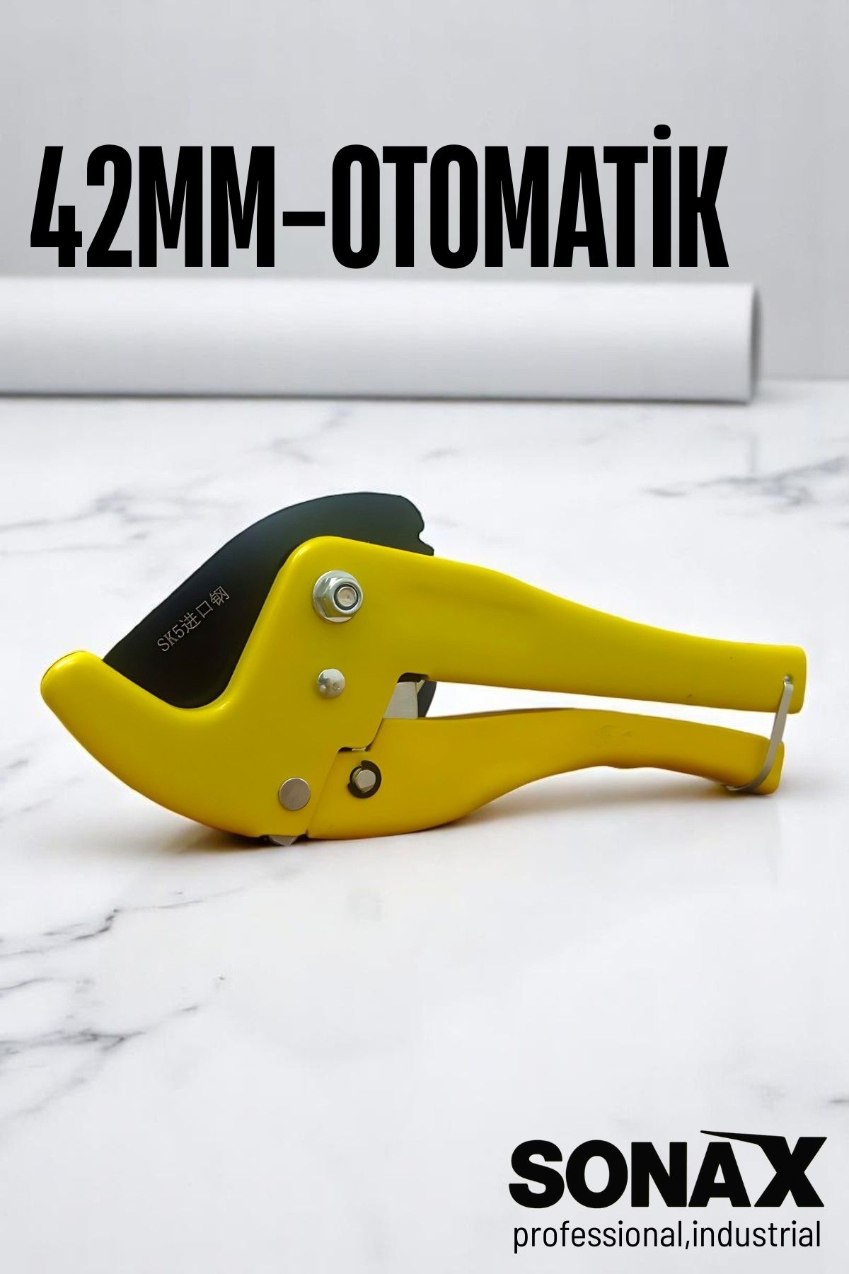 Otomatik PVC Boru Kesici SK5 Boru Kesme Makası 42 mm