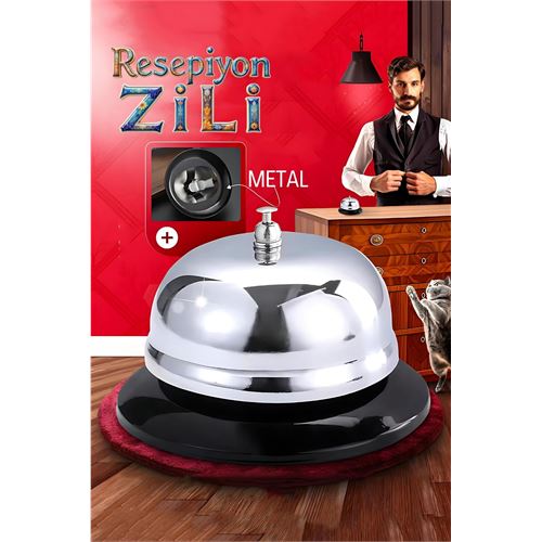 TransForMacion Resepsiyon Zili  - Resepsiyon ve Restoran İçin Zil - Resepsiyon Çağrı Zili 721816