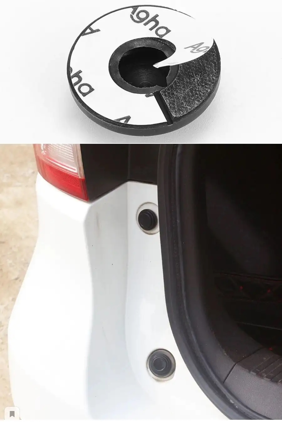 Ses Emici Kauçuk Conta Kapı Bagaj Kaput Titreşim Kesici 40 LI SET 721825