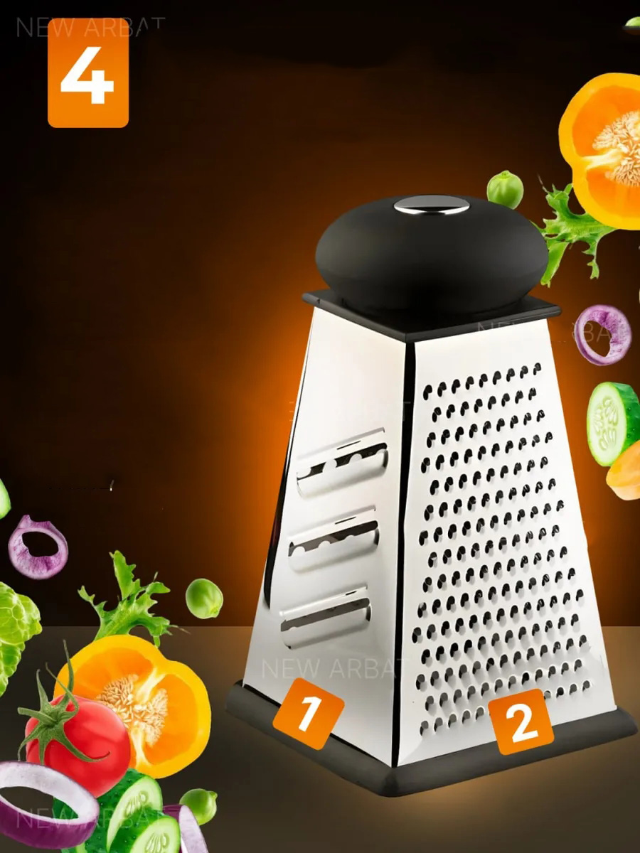 El Rendesi 4 Taraflı Profesyonel 304 Paslanmaz Çelik 721827