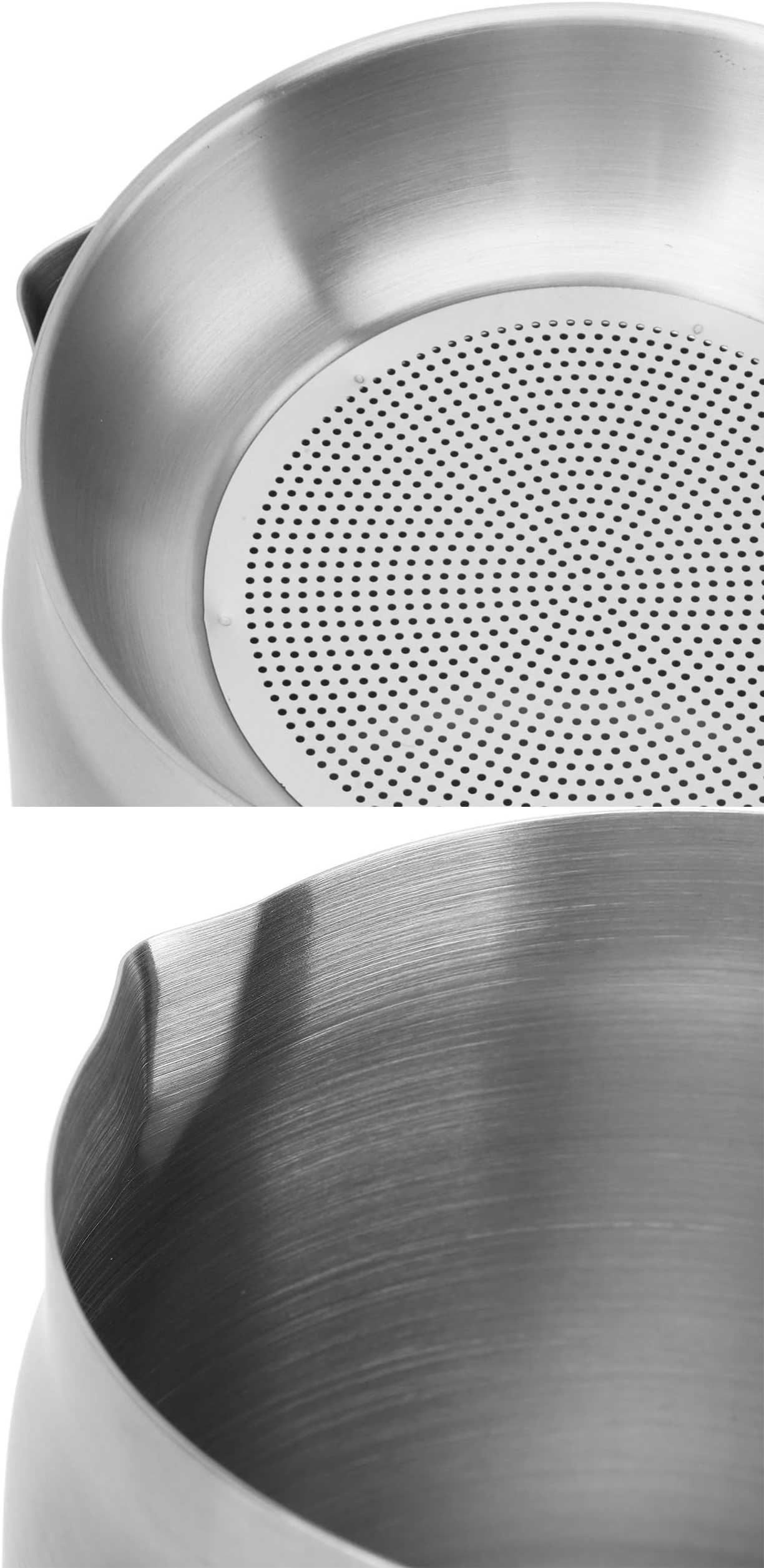 Barista Süt Potu- Filtreli Çok Amaçlı Pot - Yağ Filtresi Profesyonel 304 Paslanmaz Çelik 721828