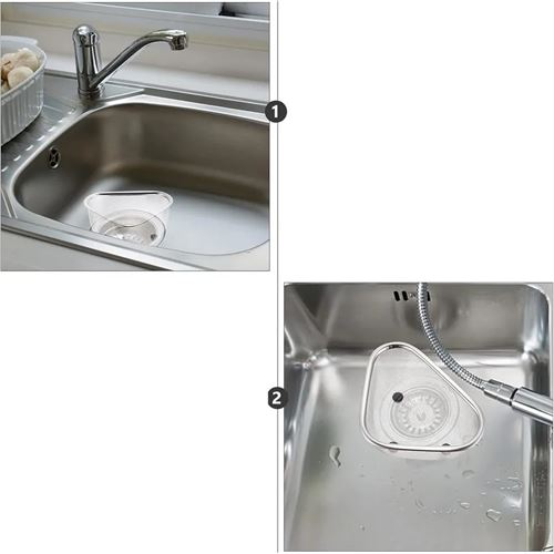 Transformacion Lavabo Süzgeci -Lavabo Çöplüğü - Lavabo İçi Çöp Süzgeci 304 Paslanmaz Çelik 721845