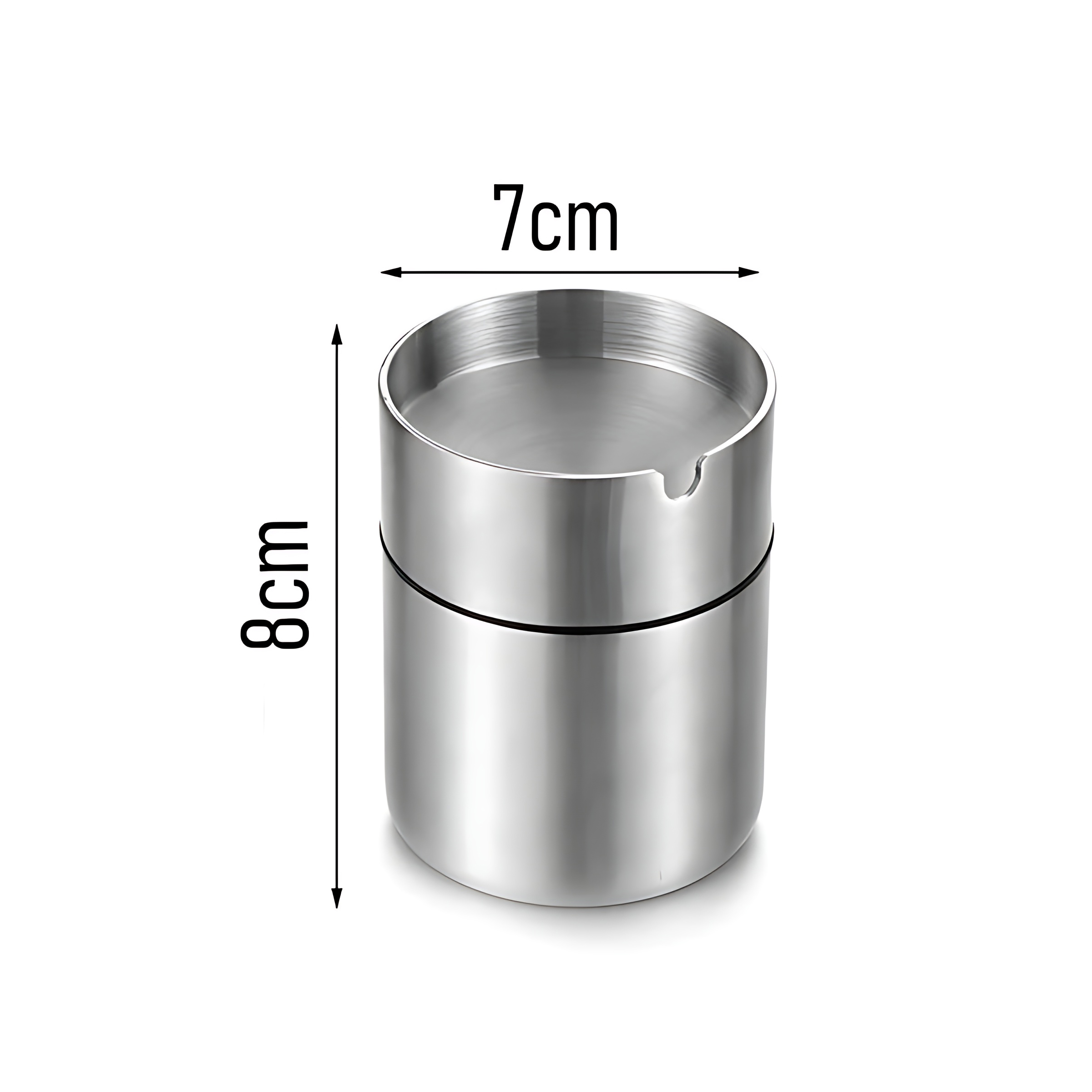 Duman Vermeyen At Sönsün Küllük - Çelik Metal Kül Tablası - Masaüstü Küllük 721854