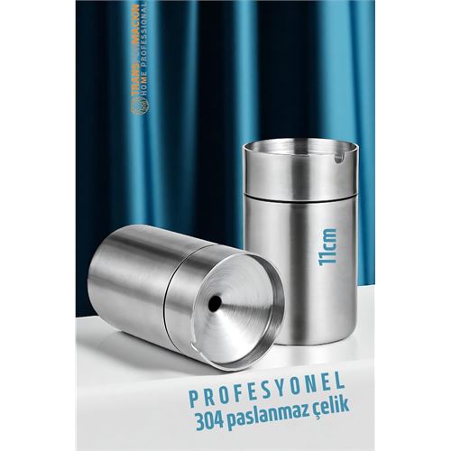 TransForMacion Duman Vermeyen At Sönsün Küllük - Çelik Metal Kül Tablası -Masaüstü Küllük 721855