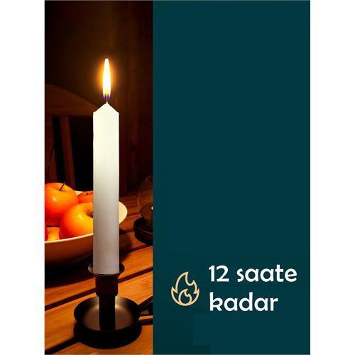 TransForMacion Klasik Mum 30 Adet - Kokusuz Mum 721865