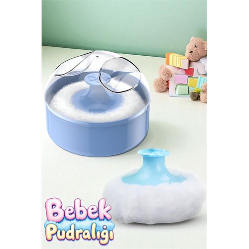 TransForMacion Bebek Pudralığı -  Puff Pudralık - Bebek Pudrası Pufu 721871