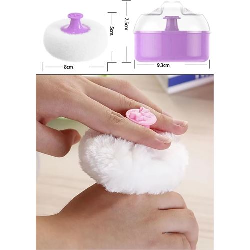 TransForMacion Makyaj Pudralığı -  Puff Pudralık - Makyaj Pudrası Pufu 721872