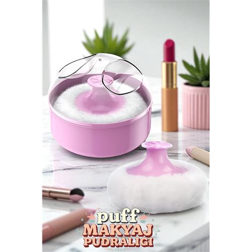 TransForMacion Makyaj Pudralığı -  Puff Pudralık - Makyaj Pudrası Pufu 721872